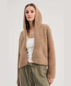 Alwero - Übergangsjacke "YPOS" Adult, Biowolle, Tan, ultra light