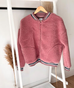 Alwero - Jacke BOOM, Venetian Pink, Biowolle, ultra leicht