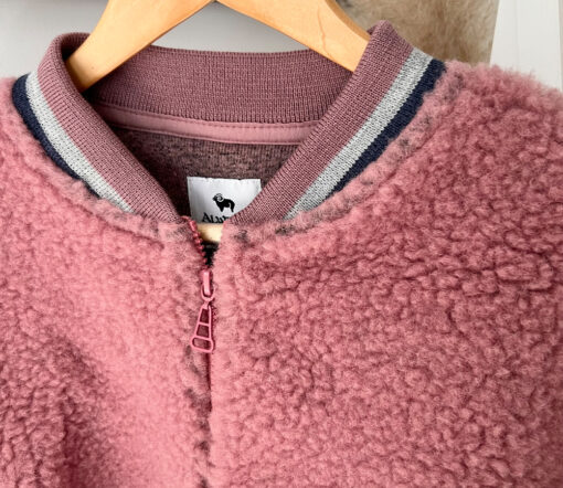 Alwero - Jacke BOOM, Venetian Pink, Biowolle, ultra leicht – Bild 3