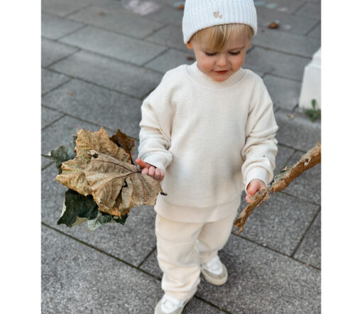 Atelier Rive - Sweater BLANCHE Mini, Oversize, Biowolle