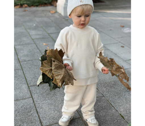 Atelier Rive - Sweater BLANCHE Mini, Oversize, Biowolle – Bild 2