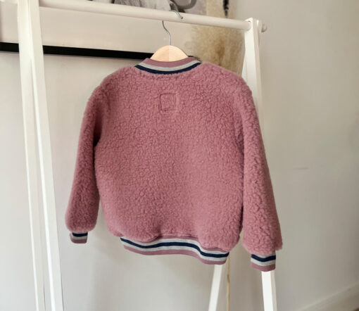 Alwero - Jacke BOOM Jr., Venetian Pink, Biowolle, ultra leicht – Bild 4