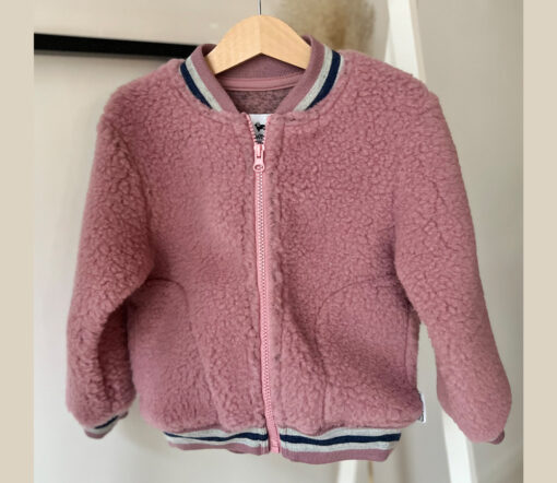 Alwero - Jacke BOOM Jr., Venetian Pink, Biowolle, ultra leicht – Bild 2