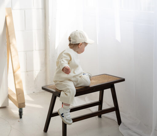 Atelier Rive - Sweater BLANCHE Mini, Oversize, Biowolle – Bild 5