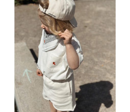 Atelier Rive - T-Shirt CAMILLE Mini, Oversize, Biowolle – Bild 3