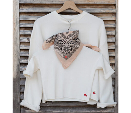 Atelier Rive - Sweater MATCHING Women, Oversize, Biowolle – Bild 3