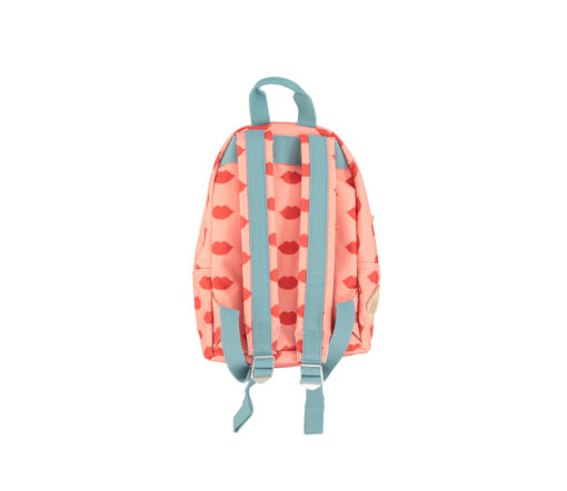 PiuPiuChick - Rucksack Piupiuchick X Jojo Factory, Pink w/ Lips – Bild 2