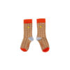 Sticky Lemon - Socken "Farmhouse", check harvest moon
