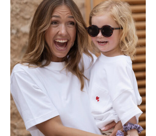 Atelier Rive - T-Shirt CAMILLE Mini, Oversize, Biowolle