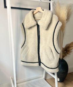 Alwero - Weste HIRO, Oversize Polar Bear, Biowolle, LIMITED EDITION