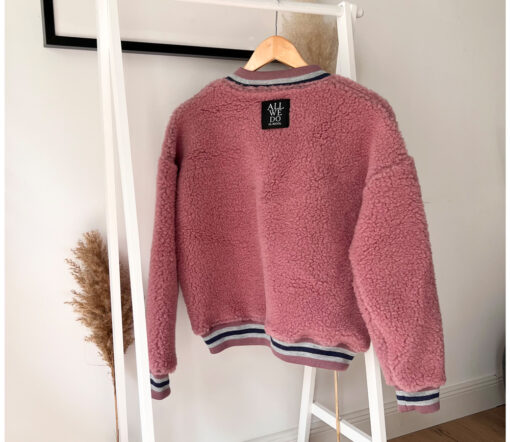 Alwero - Jacke BOOM, Venetian Pink, Biowolle, ultra leicht – Bild 2