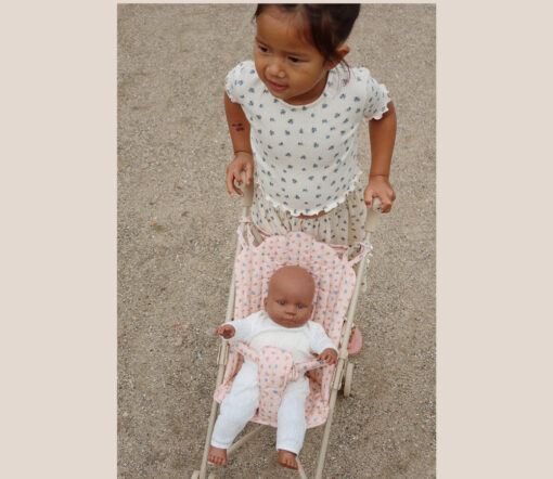 Konges Sløjd - Puppenwagen "Doll Stroller", Bloomiey Blush – Bild 3