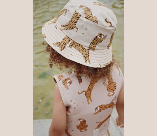 Konges Sløjd - Bucket Hat "Asnou", Tiger – Bild 4