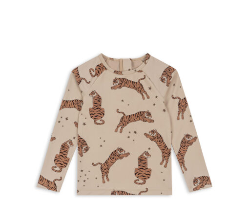 Konges Sløjd -  Schwimmshirt "Aster", Tiger
