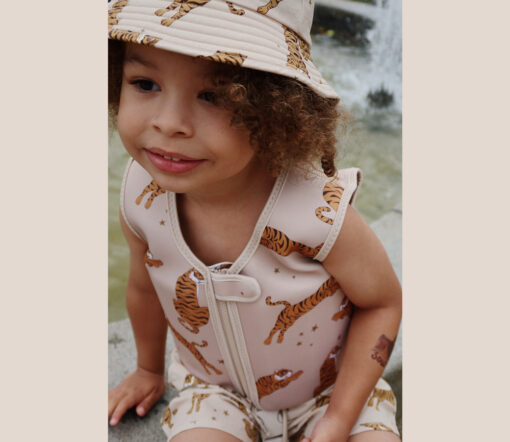 Konges Sløjd - Bucket Hat "Asnou", Tiger – Bild 2