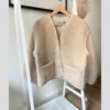 Alwero - LIMITED EDITION, Jacket Women CLOUDY, Biowolle, Alabaster