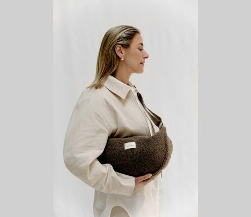 Studio Noos - Bauchtasche, Fanny Pack, Teddy Brown – Bild 4