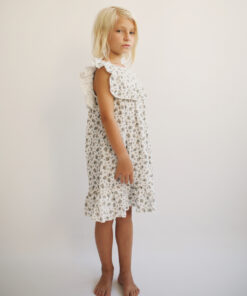 LIILU - Kleid "LINA", flowers, Biobaumwolle
