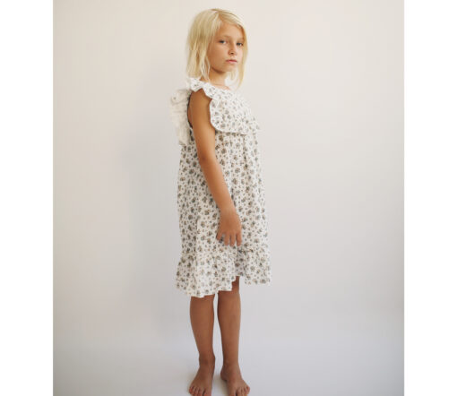 LIILU - Kleid "LINA", flowers, Biobaumwolle