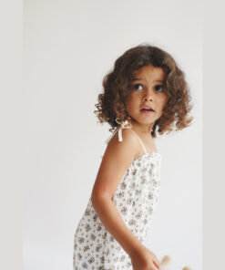 LIILU - Romper "AIKA", Flowers, Biobaumwolle