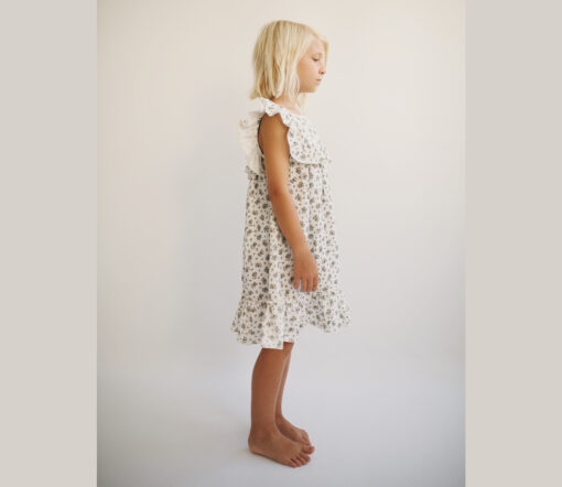 LIILU - Kleid "LINA", flowers, Biobaumwolle – Bild 2