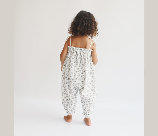 LIILU - Romper "AIKA", Flowers, Biobaumwolle – Bild 2