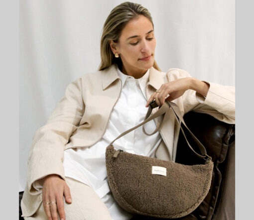 Studio Noos - Bauchtasche, Fanny Pack, Teddy Brown
