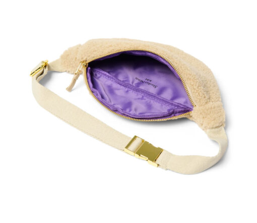 Studio Noos - Mini Bauchtasche, Fanny Pack, Teddy Ecru – Bild 2
