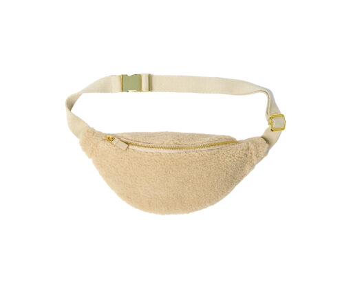 Studio Noos - Mini Bauchtasche, Fanny Pack, Teddy Ecru