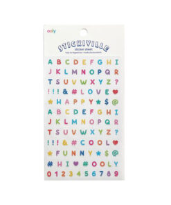 OOLY - Stickiville Sticker "Alphabet"