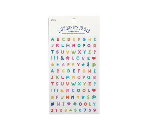 OOLY - Stickiville Sticker "Alphabet"