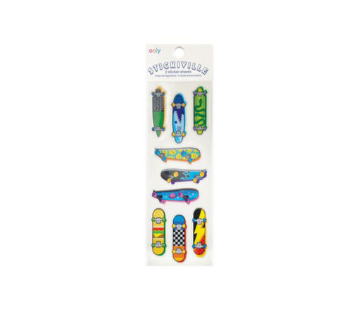 OOLY - Stickiville Sticker "Skateboards"