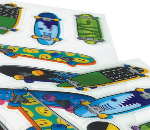 OOLY - Stickiville Sticker "Skateboards" – Bild 3