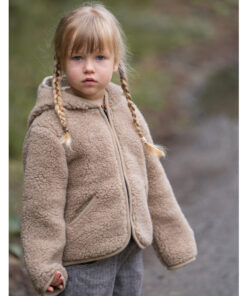 Alwero - Übergangsjacke "YPOS" Junior, Biowolle, TAN, ultra light