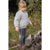 Alwero - Jacke BOOM Jr., Silver, Biowolle, ultra leicht