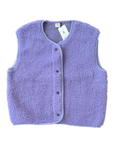 Alwero - Weste "TYB" Adult,  Amethyst, Biowolle Ultra Light