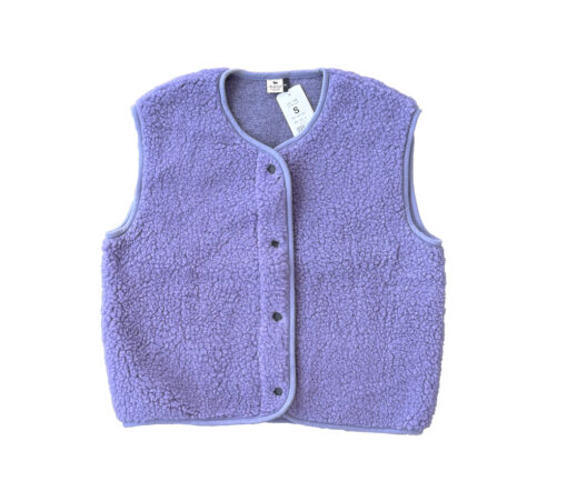 Alwero - Weste "TYB" Adult,  Amethyst, Biowolle Ultra Light