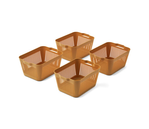 Liewood -  Korb "Makeeva", S 4er Set, golden caramel