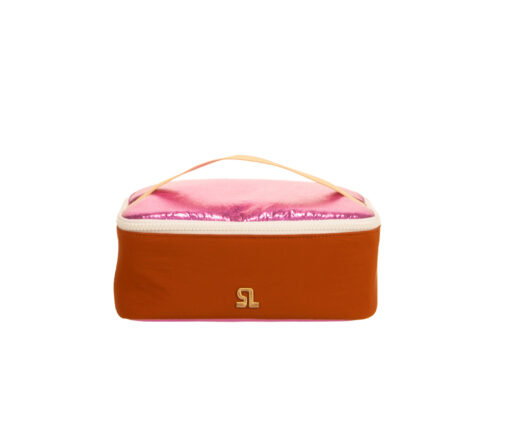 Sticky Lemon - Kühltasche, Better Together Collection,  glossy magenta + gravel orange – Bild 2