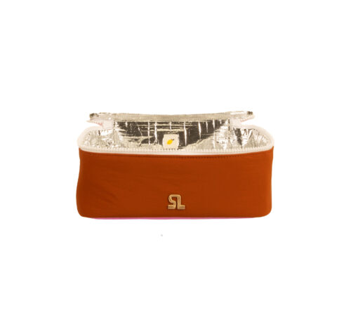 Sticky Lemon - Kühltasche, Better Together Collection,  glossy magenta + gravel orange – Bild 4