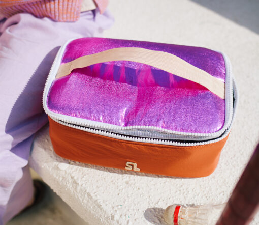 Sticky Lemon - Kühltasche, Better Together Collection,  glossy magenta + gravel orange