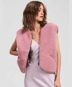 Alwero - Weste "POS" Adult, Biowolle, Venetian Pink, ultra light