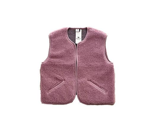 Alwero - Weste "POS" Adult, Biowolle, Venetian Pink, ultra light – Bild 2