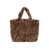 PiuPiuChick - TXL-Tasche, Tiger, faux-fur