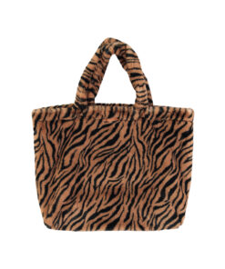 PiuPiuChick - TXL-Tasche, Tiger, faux-fur