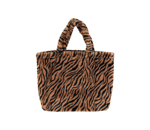 PiuPiuChick - TXL-Tasche, Tiger, faux-fur