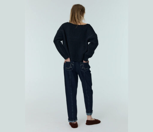 The New Society - Pullover WOMEN "REGINA", toasted caramel, Wollemix – Bild 5