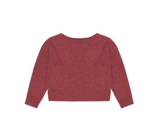 The New Society - Pullover WOMEN "REGINA", toasted caramel, Wollemix – Bild 2