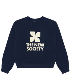 The New Society - Space Sweater "ONTARIO", Biobaumwolle, navy blue