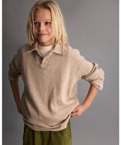 mylittleCOZMO - Sweater HECTOR, Feinstrick, beige